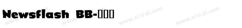 Newsflash BB字体转换